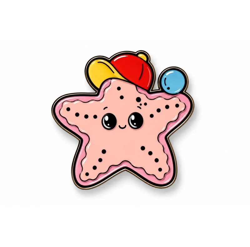 Estrella de Mar con Gorra Pin 25 - Imagen 1