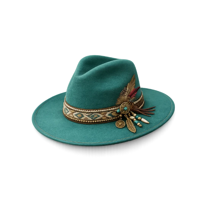 Sombrero verde de Sinai Haus