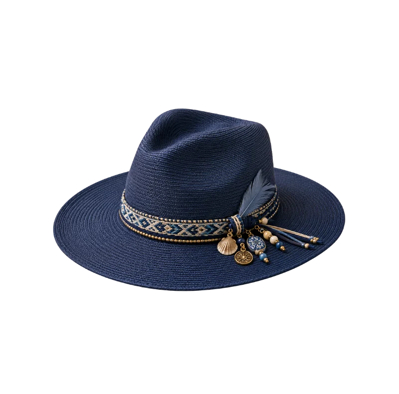 Sombrero azul de Sinai Haus